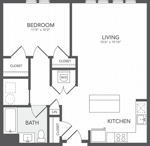 a blueprint of a floor plan of a house